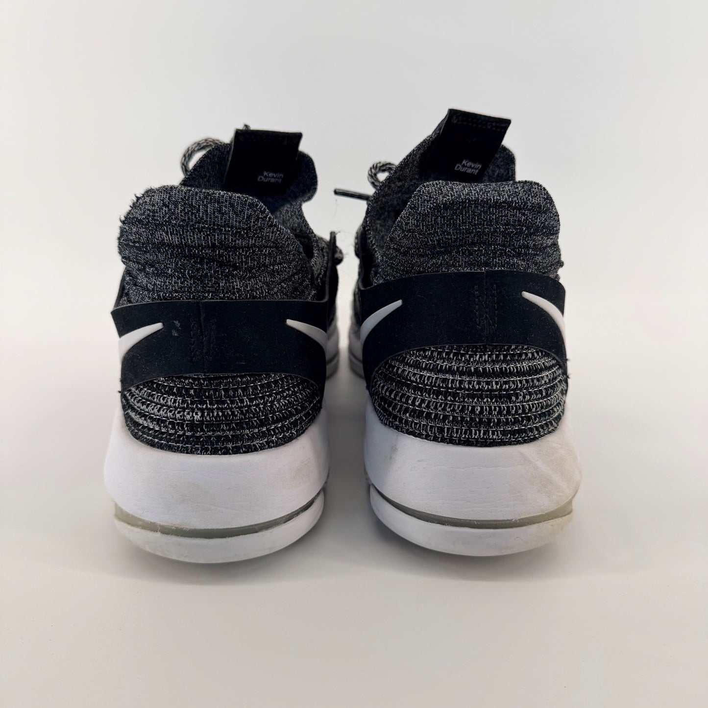 Nike Zoom KD 10 Oreo Basketball Shoes Flyknit Kevin Durant Black White Mens
