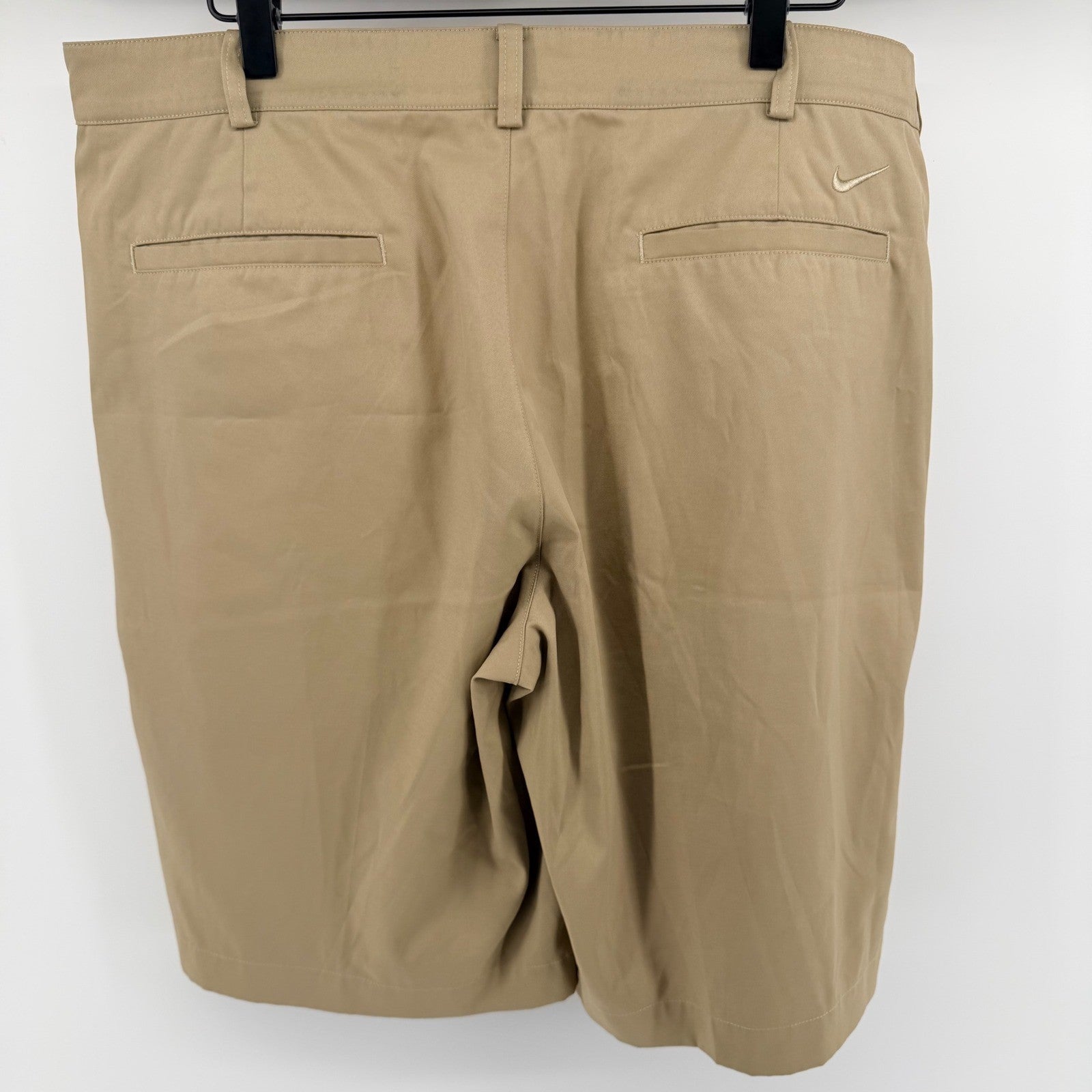 Nike Golf Tour Performance Dri-FIT Shorts Khaki Tan 509179-235 Size 36