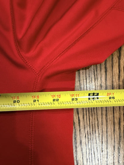Nike Therma Fit Pullover Hoodie Mens L  Red Black Big Swoosh