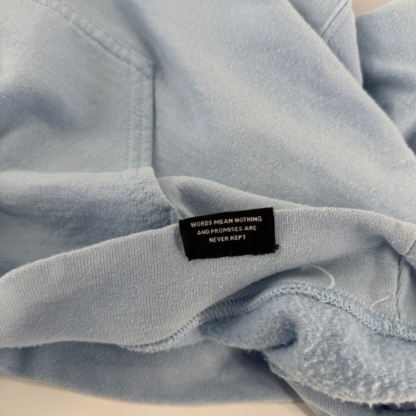 Broken Promises x Santa Cruz Screaming Rose Hoodie Light Blue Graphic S