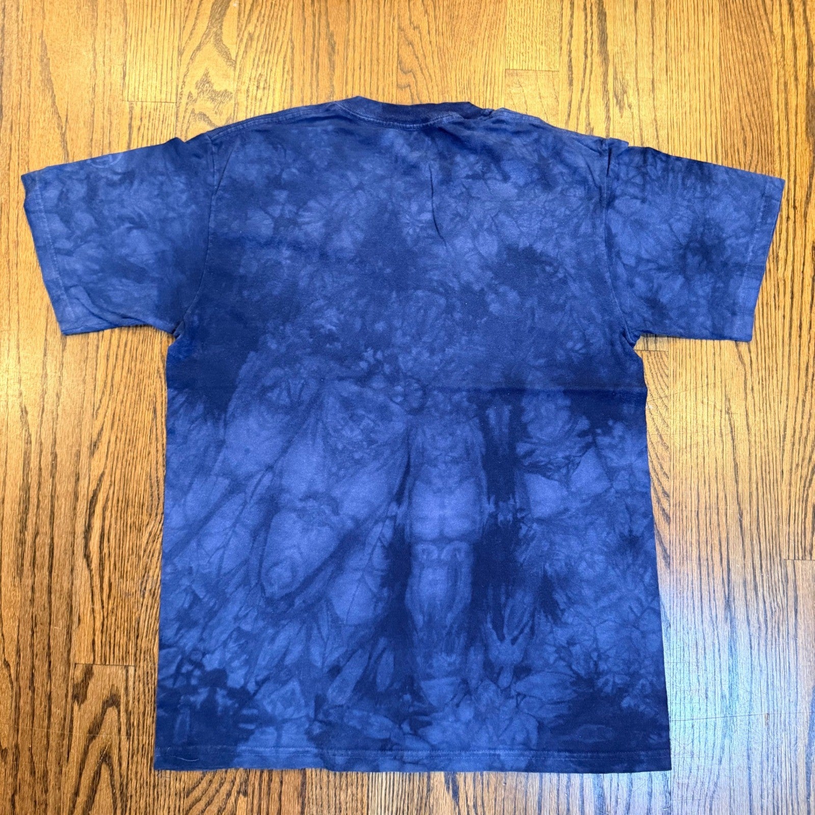 The Mountain Cal Berkeley Golden Bears Tie Dye T-Shirt Small Blue NCAA Graphic
