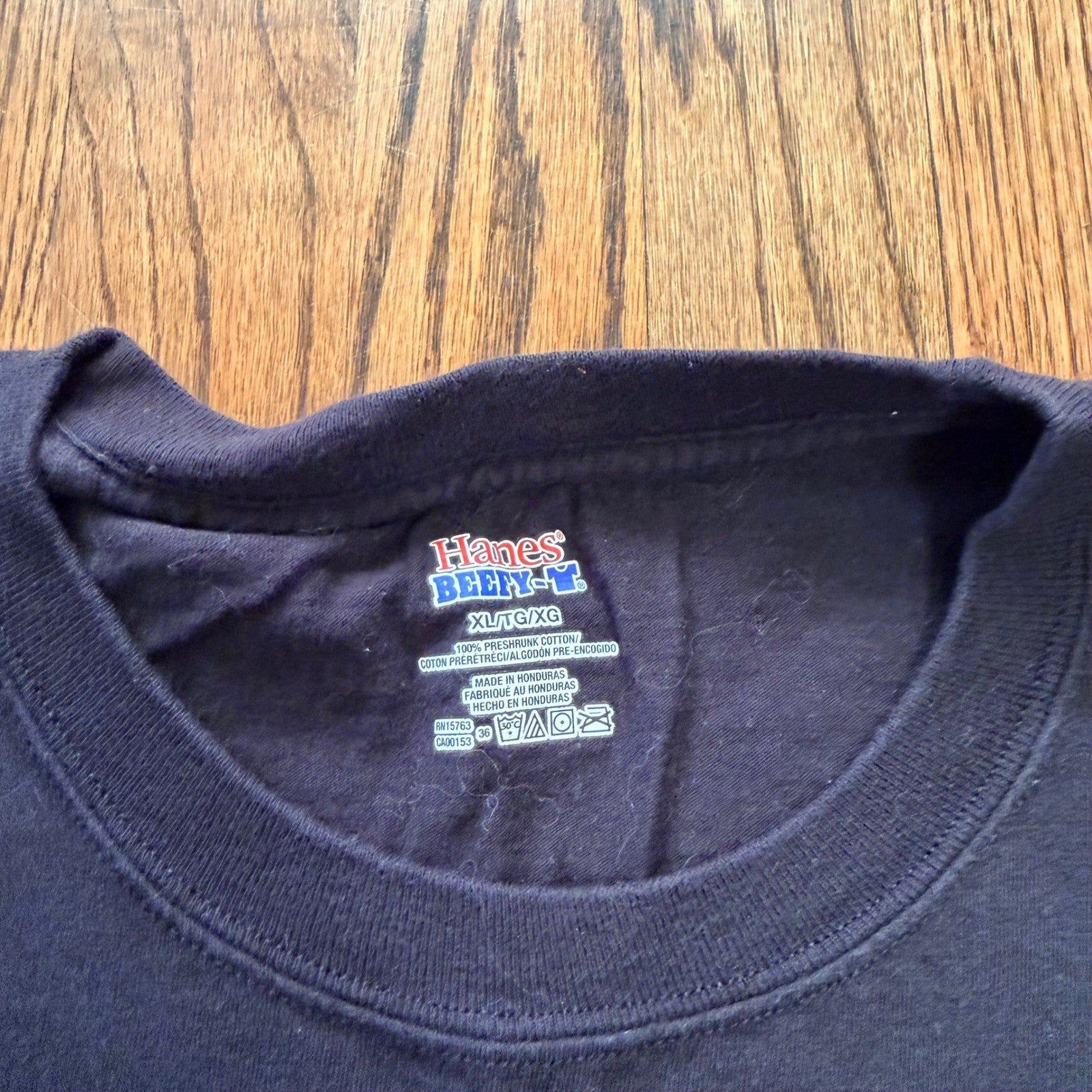 Hanes Beefy-T 2016 College Football Playoff Graphic T-Shirt XL Black NCAA