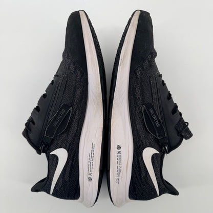 Nike Air Zoom Pegasus 36 FlyEase Running Shoes Black White BV0613-001 Mens 9.5