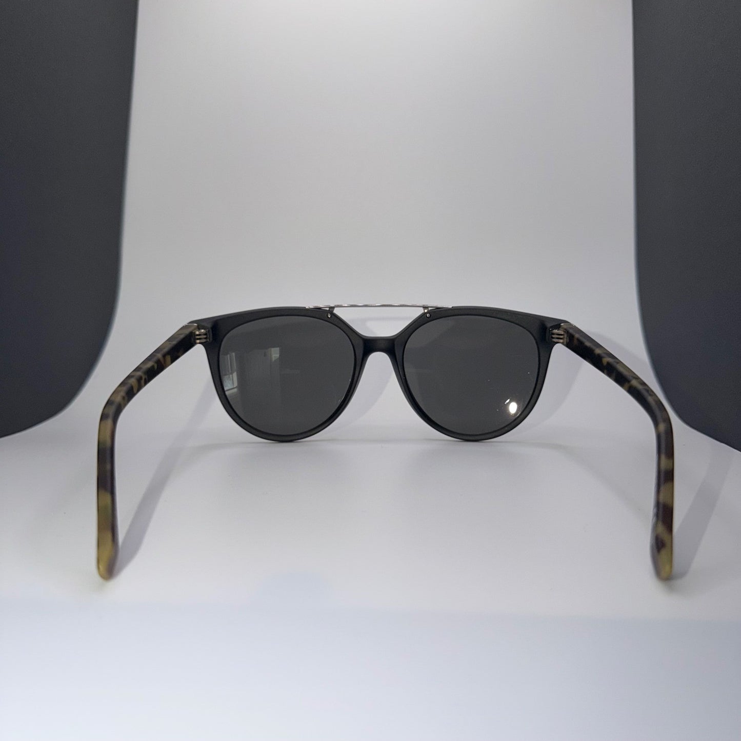 VonZipper Hitsville Sunglasses Camo Tortoise Double Bridge Matte Black Grey Lens