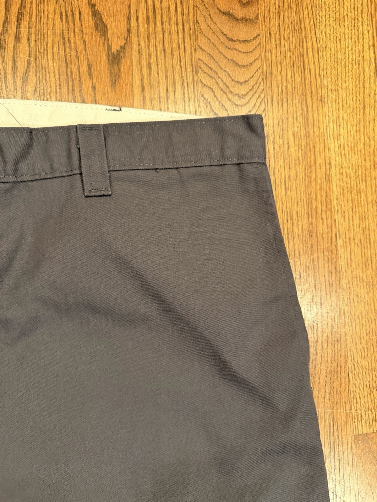 Dickies Flat Front Work Pants Men’s 38x30 Gray Durable Classic Fit