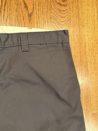Dickies Flat Front Work Pants Men’s 38x30 Gray Durable Classic Fit