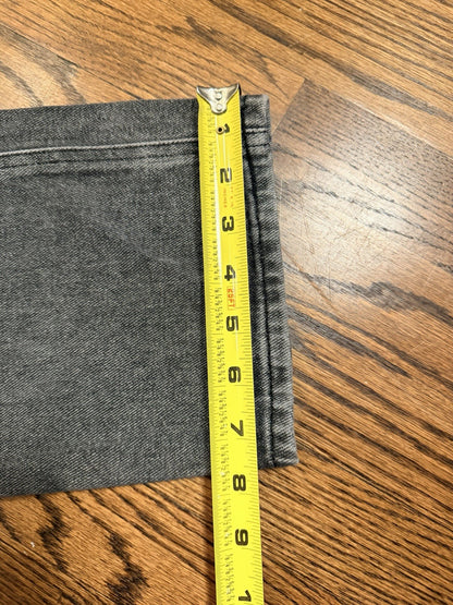 PacSun Jeans Womens 23 Gray 90's Boyfriend Straight High Rise Ripped Acid Wash