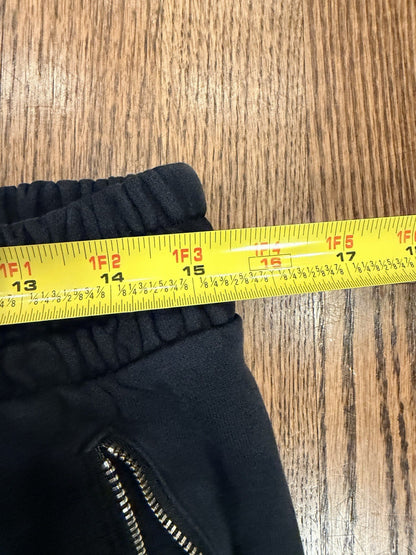 Nike Women’s Joggers Black L | Zip Pockets | Nike Air Logo | 26” Inseam