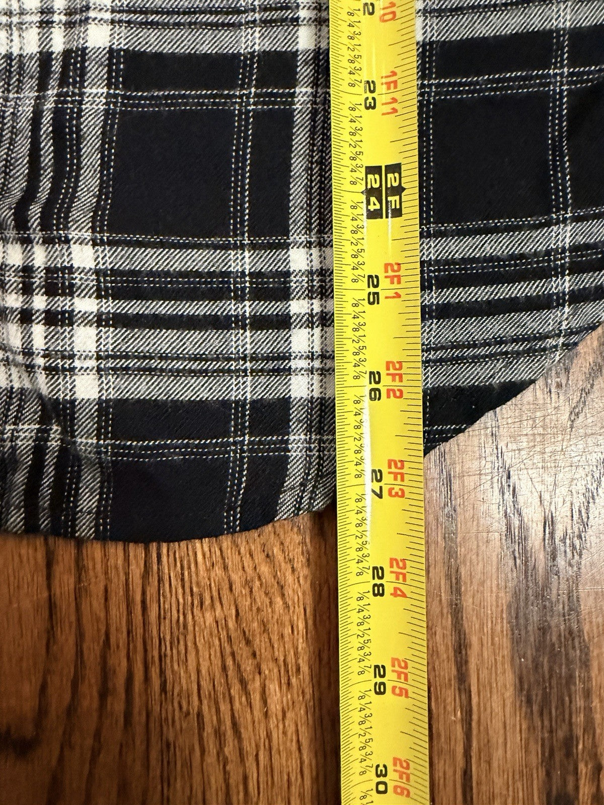 Women’s Hollister Boyfriend Fit White & Black Plaid Button Up Shirt! Sz - S!