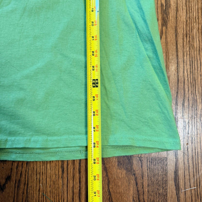 Gildan Sawtooth National Recreation Area Graphic T-Shirt Hiking Size M Green