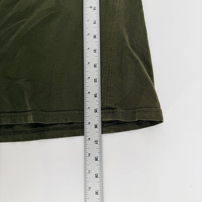 KUHL Wildfibre Polo Shirt Mens Medium Olive Green Organic Cotton Hiking 7242