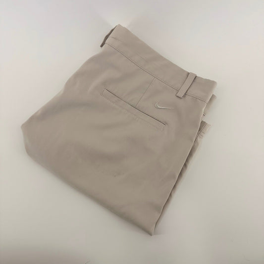 Nike Golf Tour Performance Dri-FIT Shorts Tan Beige Mens 36 Active Sporty