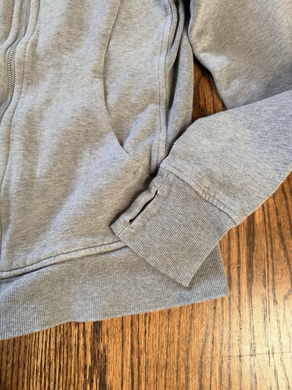 Lululemon Gray Full Zip Hoodie Women’s Size 6 Athletic Jacket