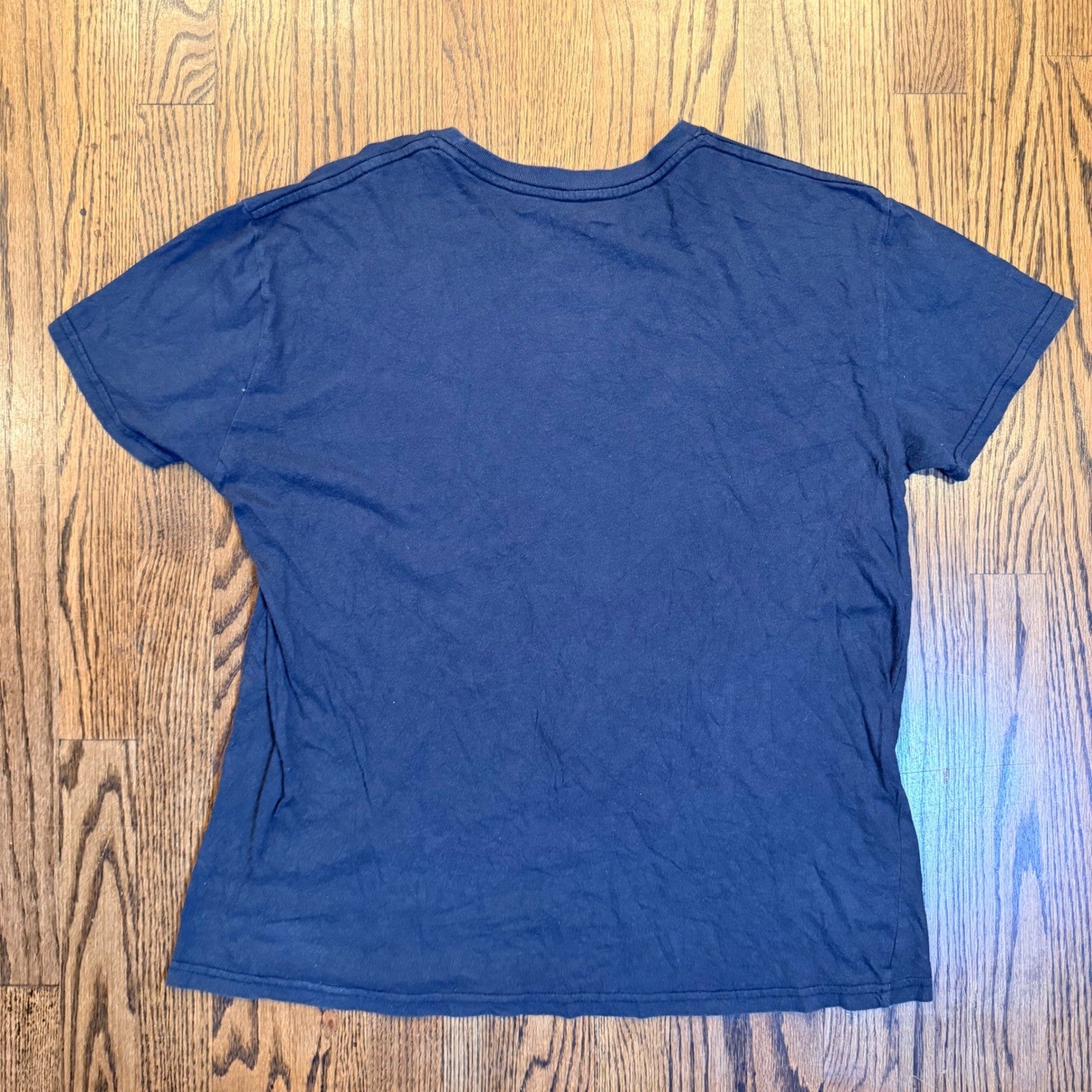 Def Leppard Graphic Band T-Shirt Leopard Rock Logo Size Large Black