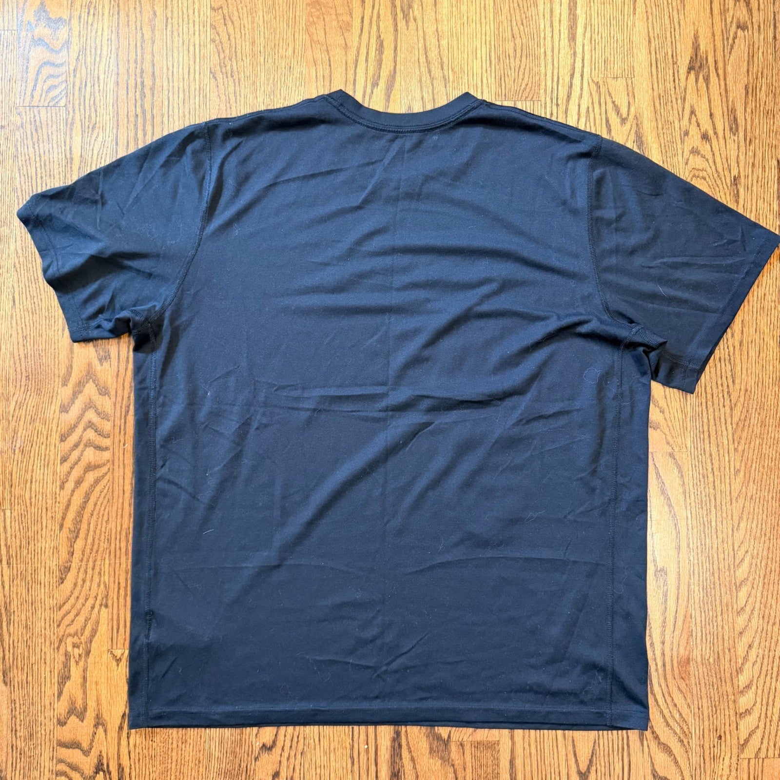 Nike Dri-FIT Just Do It Graphic T-Shirt XL Black Purple Mens Training Tee
