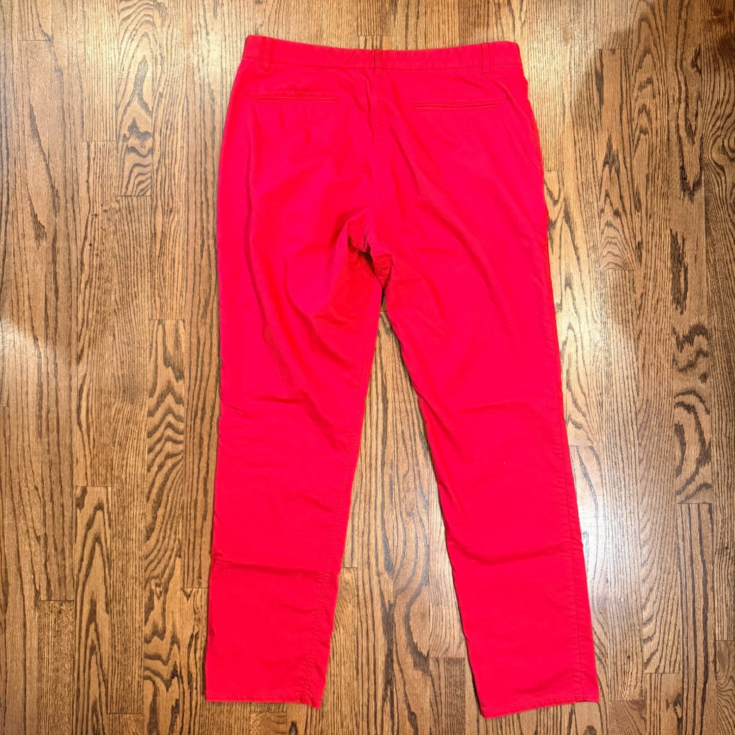 Nike Golf Modern Fit Dri-FIT Pants 36x32 Red Performance Trousers