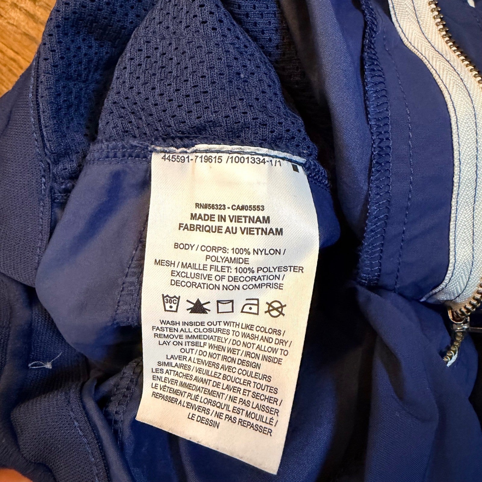 Nike Sportswear Bonded Woven Cargo Sports Utility Pant Size 32 Medium Royal Blue