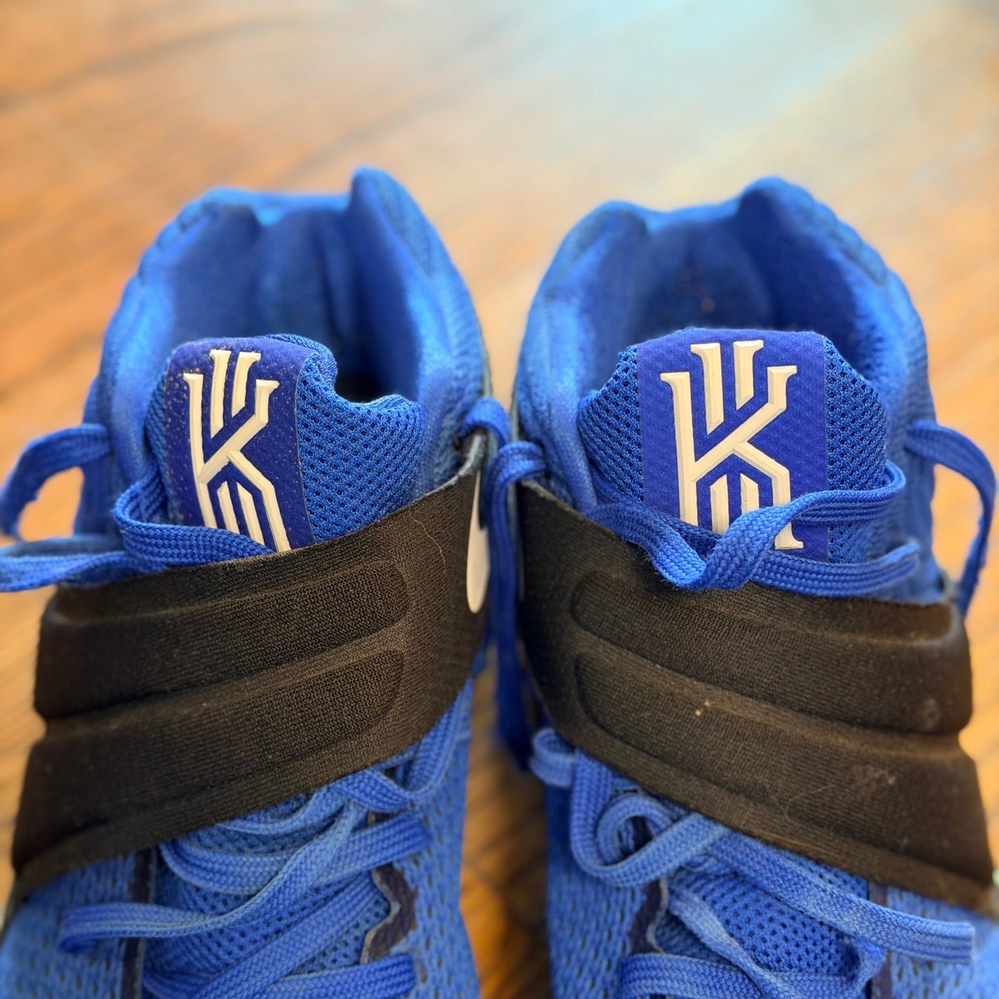 Nike Kyrie 2 Brotherhood Basketball Shoes Hyper Cobalt Blue Black White Mens