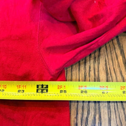 Vintage Jansport Nebraska Huskers Long Sleeve T Graphic XXL Red Heavyweight