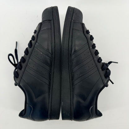 Adidas Superstar Triple Black Leather Shell Toe Sneakers Mens 9.5 Core Black
