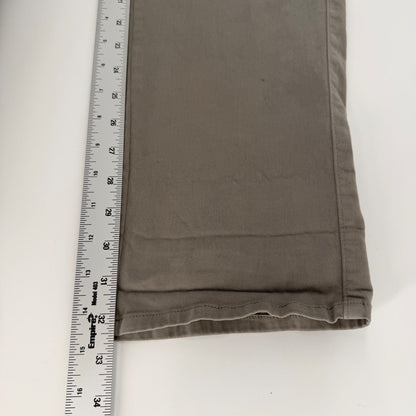 Peter Millar Crown 5-Pocket Pants Straight Leg Chino Golf Trousers 38 Grey Prep