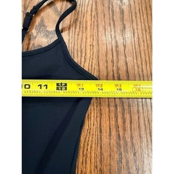 Abercrombie & Fitch Traveler Mini Romper Activewear Small Black Streetwear