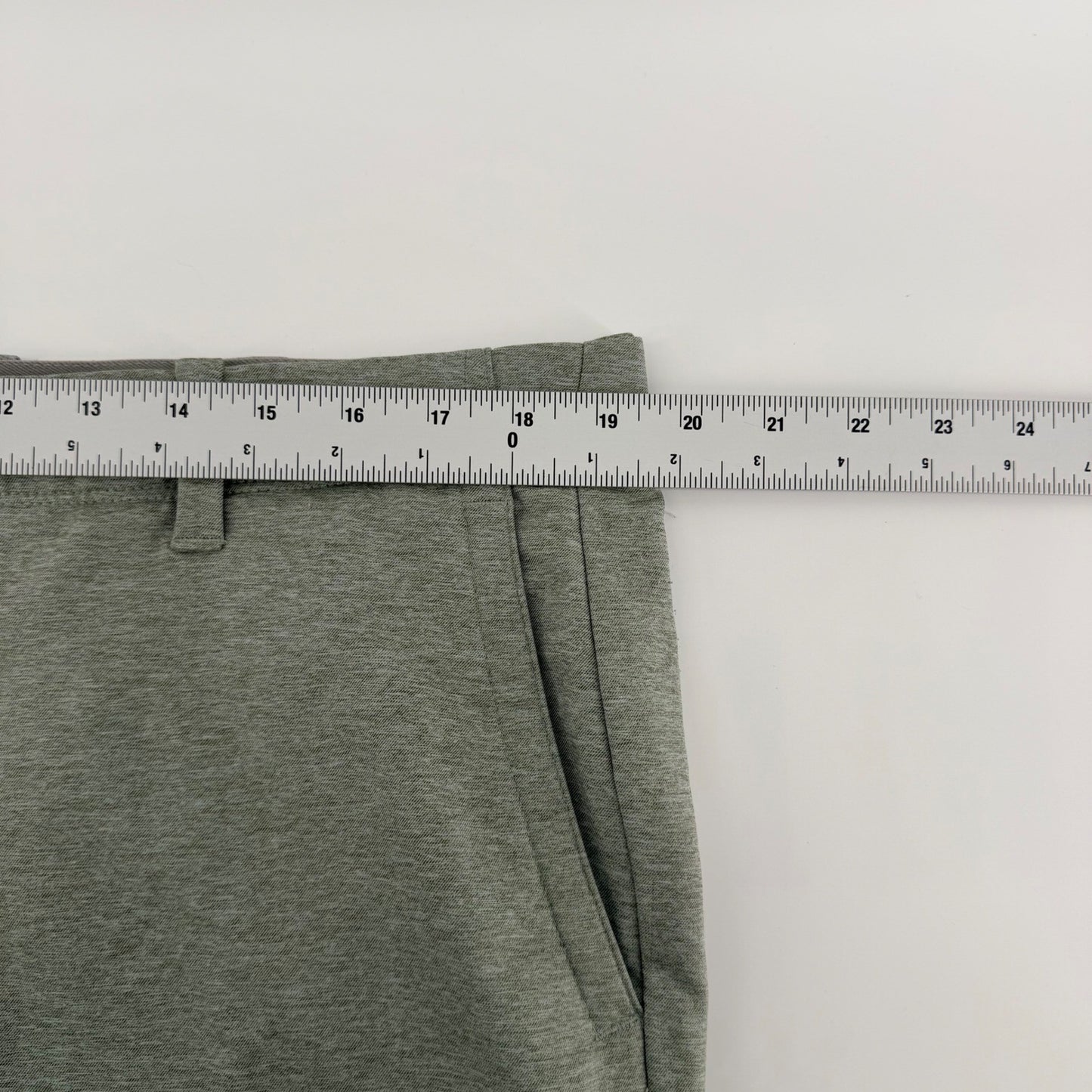 Tommy Bahama Boracay Performance Pants Green Heather Stretch Travel 38x29