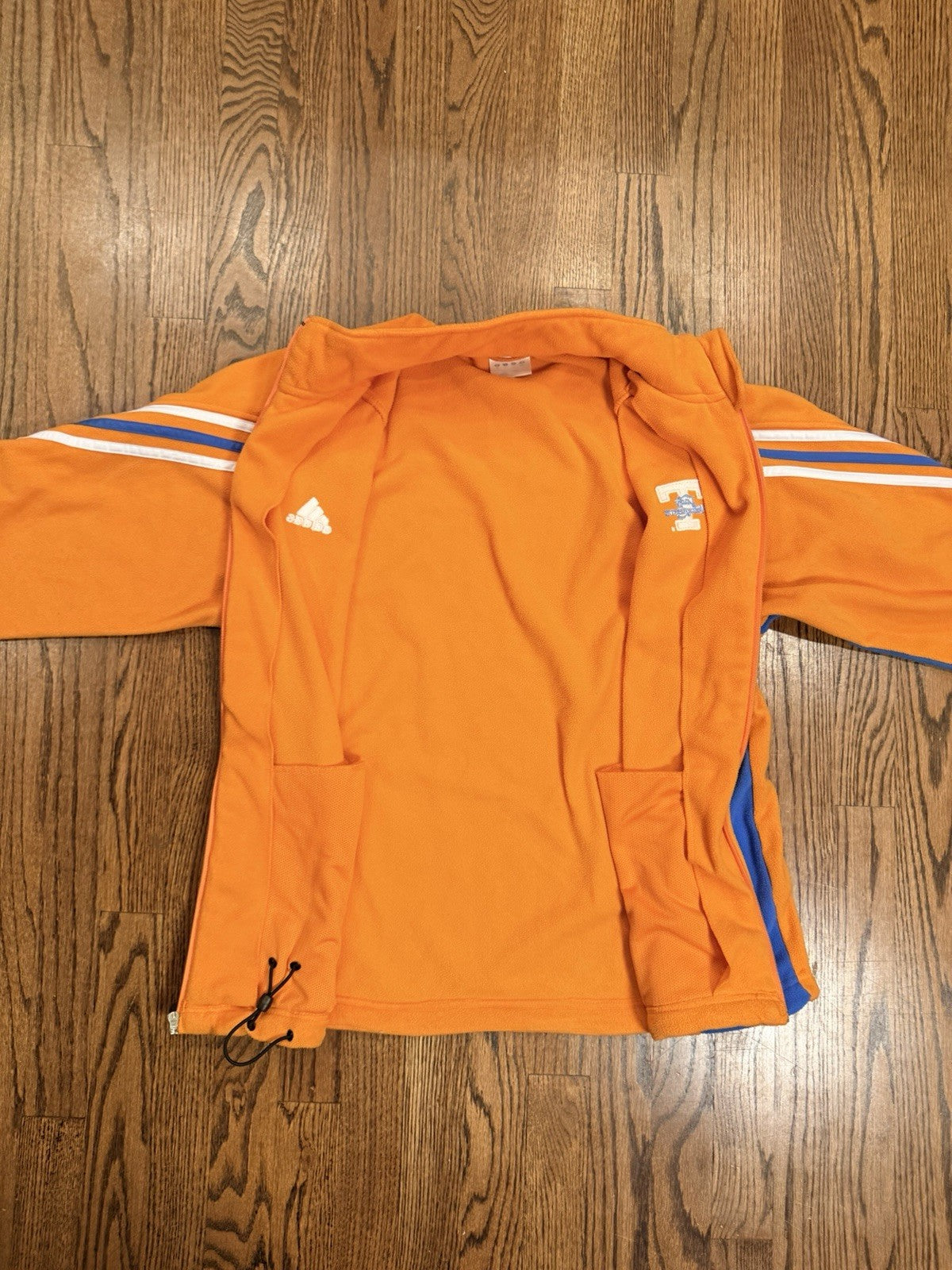 Adidas Tennessee Lady Vols Soccer Jacket Orange Blue Vintage 2000s Women’s M