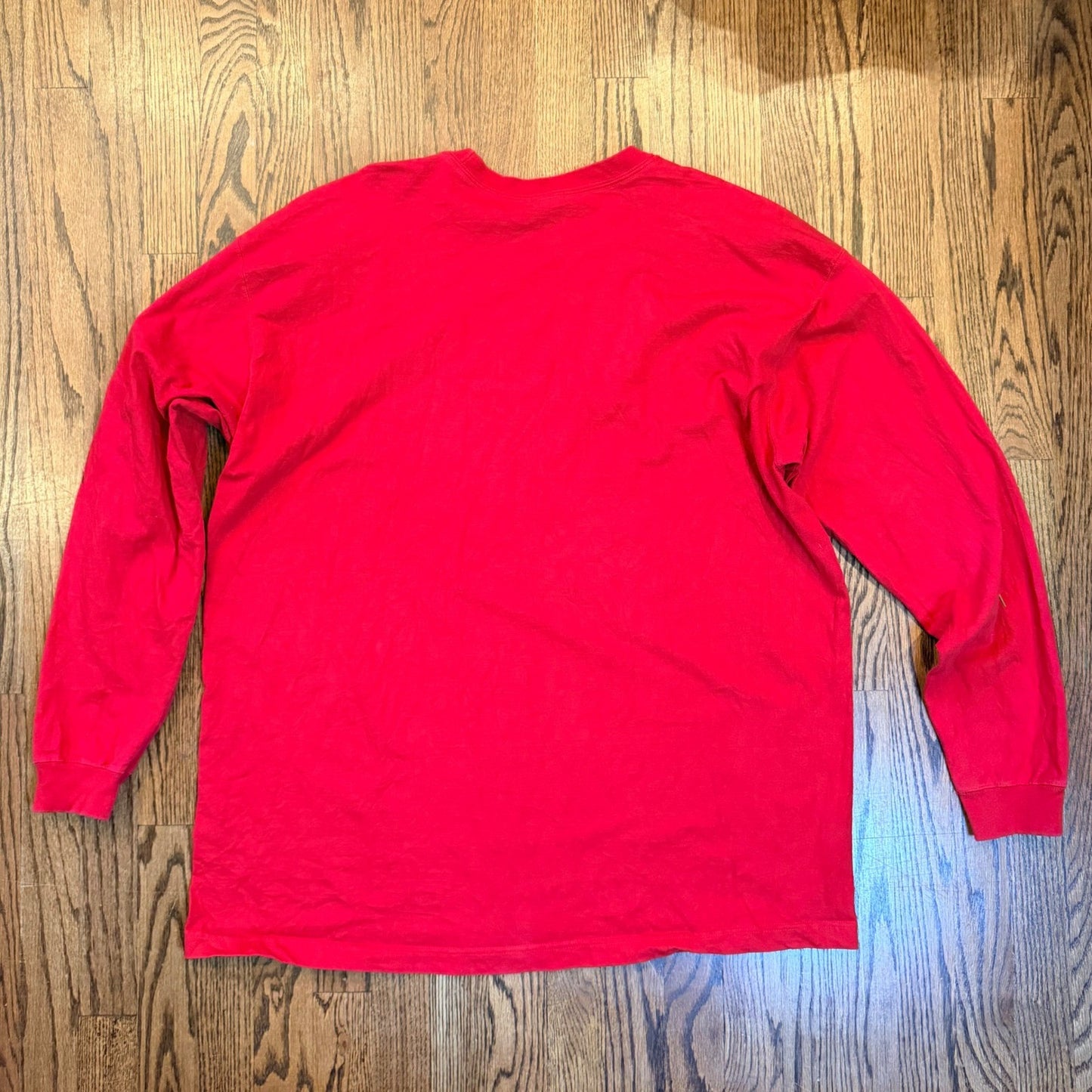 Vintage Jansport Nebraska Huskers Long Sleeve T Graphic XXL Red Heavyweight