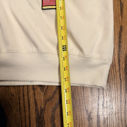 Divided H&M Oversized Printed Sweatshirt Light Beige Size M