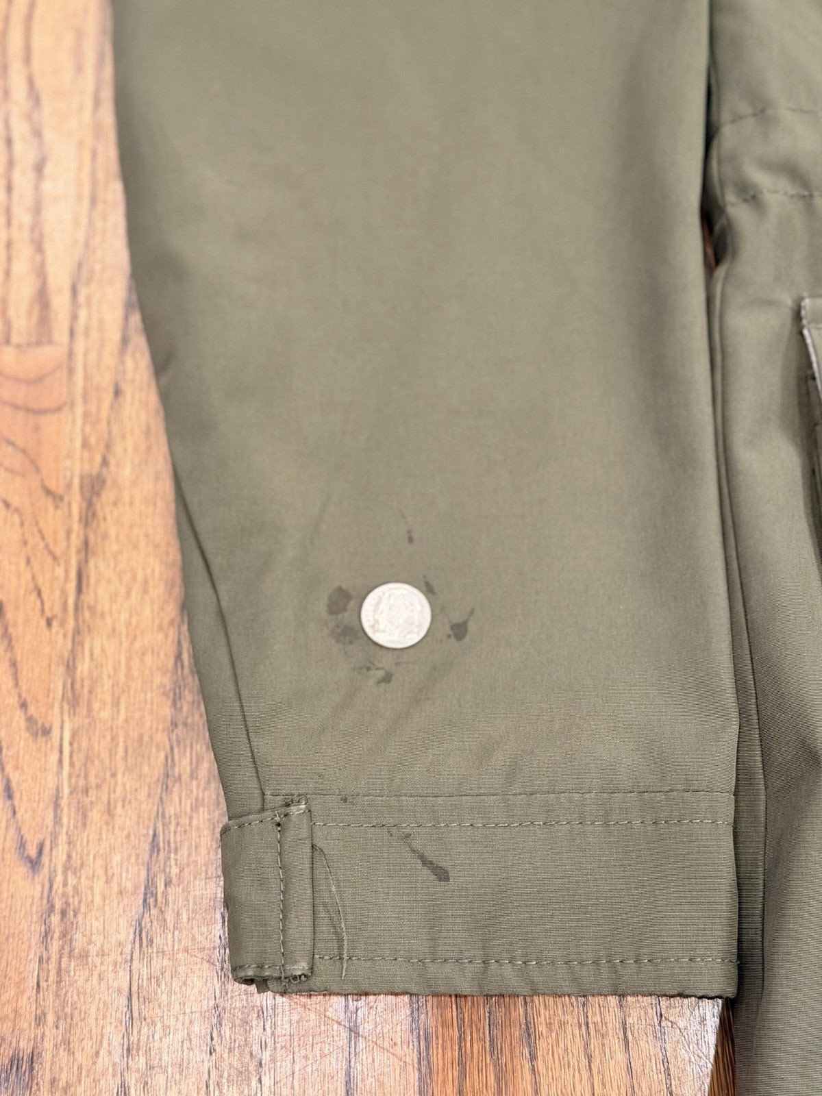 Penfield Kasson 80/20 Women's S Down Jacket Hooded in Green Fleece Lined