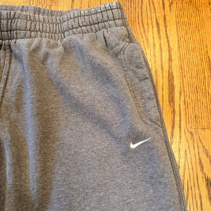 Nike Athletic Dept Fleece Sweatpants Straight Leg XL Gray Drawstring Pockets