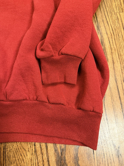 VTG Top Stitch by Morning Sun Cat Crewneck Sweatshirt Womens 3XL Maroon