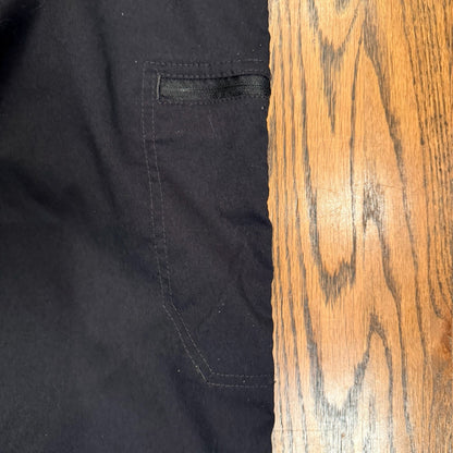 Wrangler Pants Men's 33x30 Black Flex Waist Cargo Hiking Straight 10NW788NB