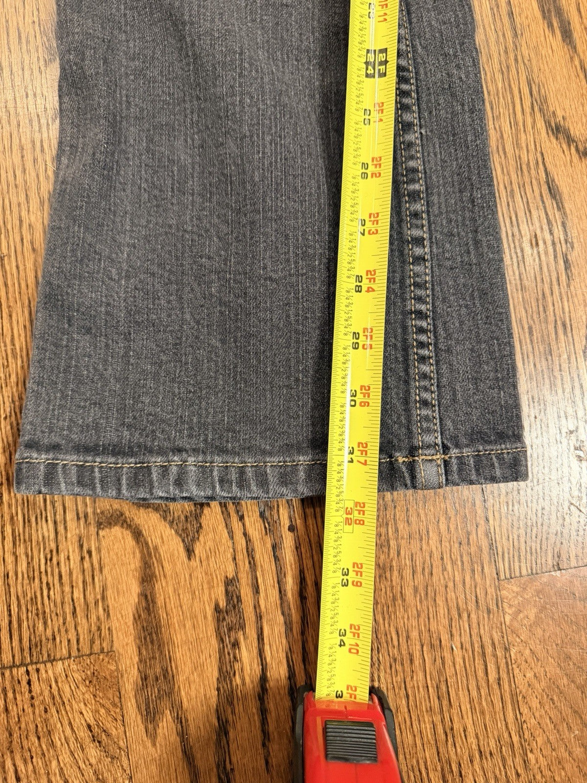 Harley-Davidson Women's Jeans Black Size 4 Long Stretch Bootcut