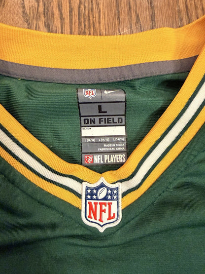 NFL Nike On Field Clay Matthews 52 Green Bay Packers Football Jersey Youth L