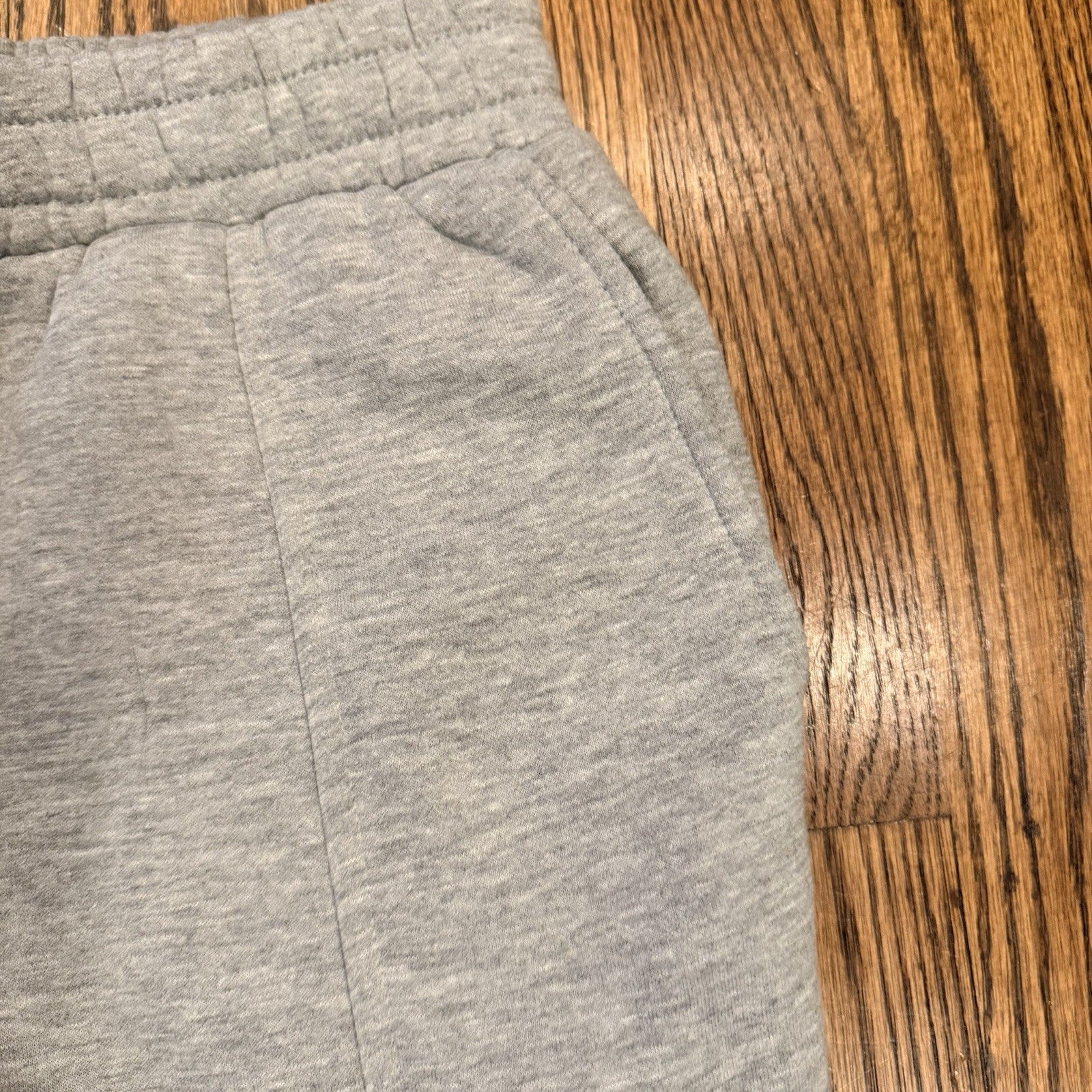 FOREVER 21 Size Small Women's Heather Gray Cargo Sweatpants Baggy Wideleg
