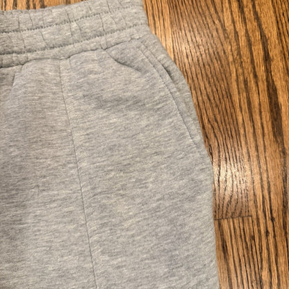 FOREVER 21 Size Small Women's Heather Gray Cargo Sweatpants Baggy Wideleg