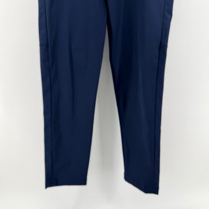 Lululemon Commission Slim Fit Pant Warpstreme Navy Blue Tech Chino 33 x 31