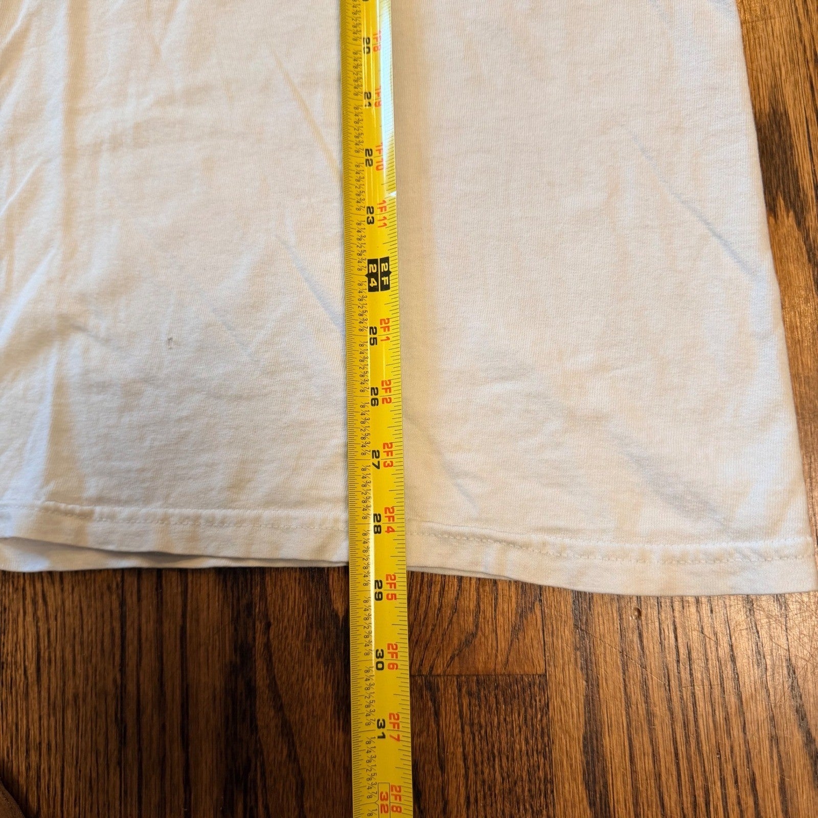 Gildan Don't Gamble With Safety Graphic T-Shirt XL White Short Sleeve
