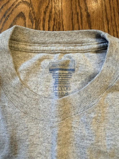 Reebok Super Bowl XL Detroit 2006 Tee Steelers Seahawks Gray T-Shirt Men’s L