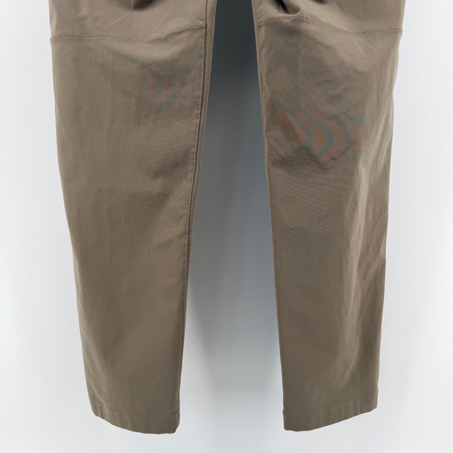 Lululemon Commission Slim Fit Pant Warpstreme Chino Golf 33x30 Artifact Khaki