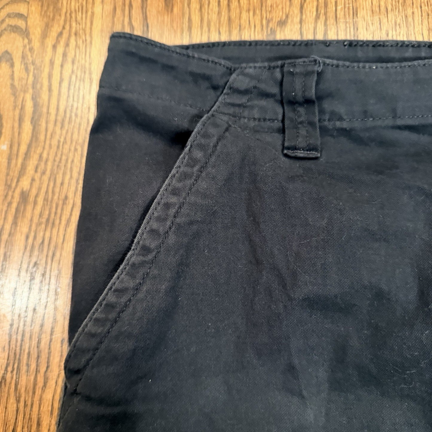 Wrangler Men's Stretch Taper Leg Regular Fit Cargo Pant Blackk 38x32