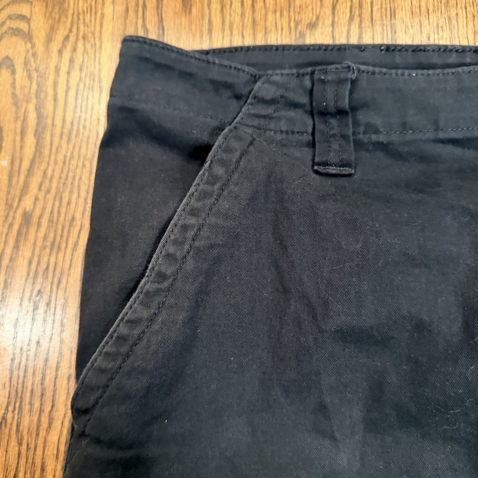 Wrangler Men's Stretch Taper Leg Regular Fit Cargo Pant Blackk 38x32