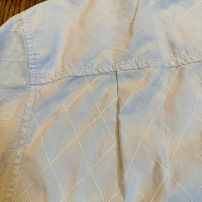 Tommy Bahama Short Sleeve Diamond Jacquard Blue XL 101-TD32993 Beach Spring