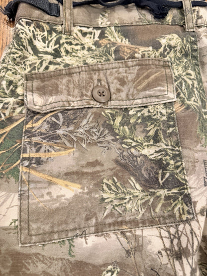 Vintage VF Jeanswear Camo Cargo Pants 32x30 – Woodland Hunting Outdoor Tactical