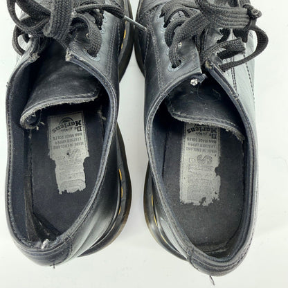 Dr. Martens Platform Oxford Leather Chunky Wedge Shoes 8M 9W Black
