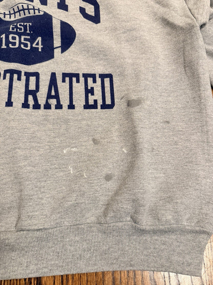 Sports Illustrated Vintage 2000s Grey Sweatshirt Adult XL USA Made