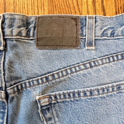 Levi SilverTab Straight Relaxed Jeans Vintage 1998 Made in USA 36x32 Light Wash