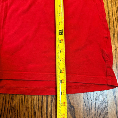 Jordan Eat Sleep Hoop Repeat Graphic T Basketball XL Red Nike March Madness